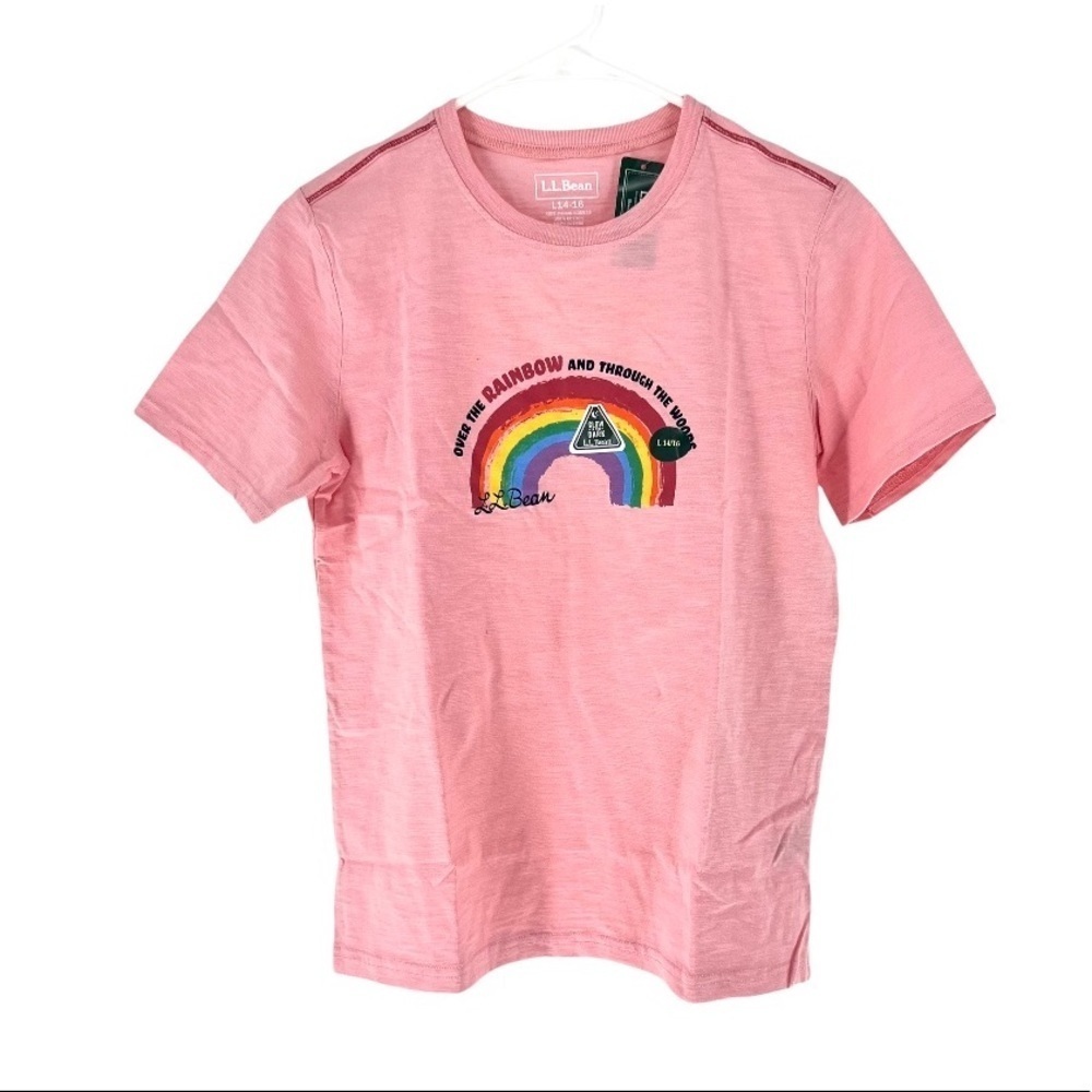 LL Bean Kids Glow-in-the-Dark Graphic Tee - L (14-16) - Picture 2 of 6